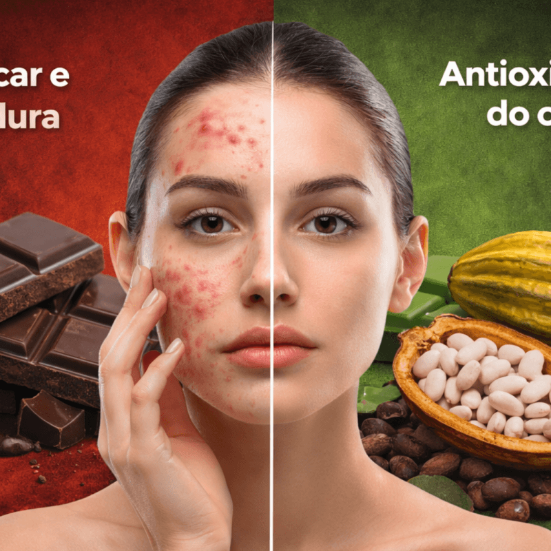 Chocolate causa espinhas? Veja o impacto desse doce na pele