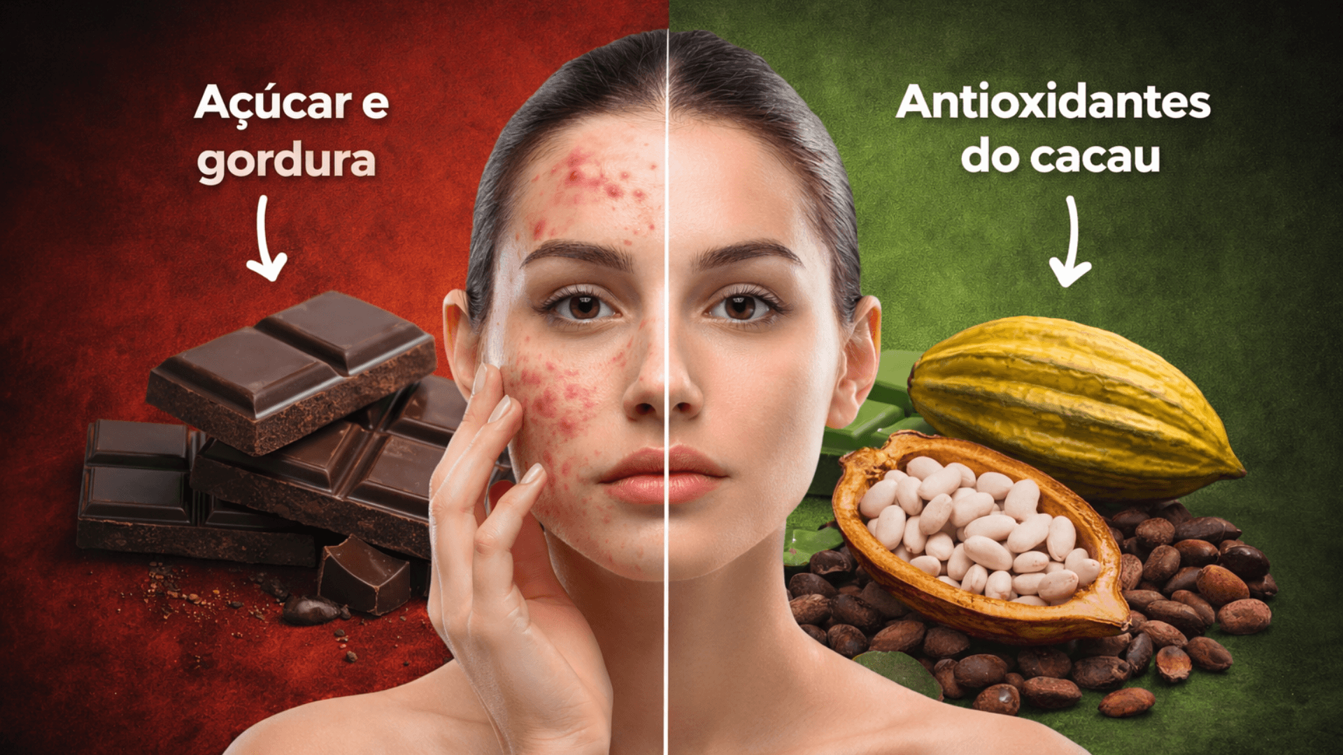 Chocolate causa espinhas? Veja o impacto desse doce na pele